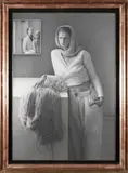 Gerardo Pita, Woman in White, graphite on paper