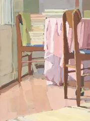 Catherine Drabkin, Interior with Books