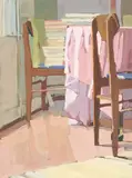 Catherine Drabkin, Interior with Books