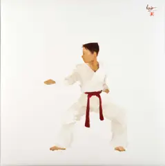 Karate Kid by Nguyen Thanh Binh, oil on canvas, sold Aug 2023