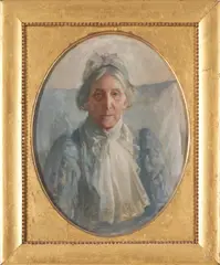 May Hallowell Loud, Portrait of a Woman, oil on canvas