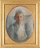 May Hallowell Loud, Portrait of a Woman, oil on canvas