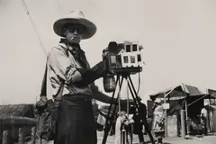 Carl Mydans, Tin-type Photographer at Morrisville, Vermont Fair, 1936, Gelatin silver print