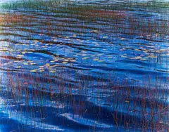 John Wawrzonek, A Ruffled Stillness, 1990, Dye transfer print; titled