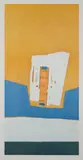 Robert Motherwell: Recent Work/ The Art Museum at Princeton University by Robert Motherwell, 1973, color offset print on paper; signed and numbered 'Motherwell 19/150' in pencil l.l.; framed, sold Aug 2023