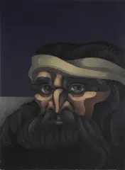 Ricardo Roque Carpani, Martin Fiero, oil on canvas