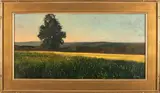 Steven H. Stroud, Leonard's at Dusk, oil on canvas