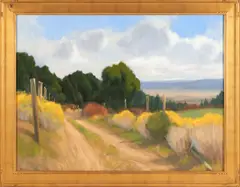 Steve Allrich, Western Vista, oil on canvas