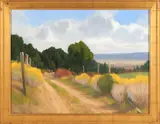 Steve Allrich, Western Vista, oil on canvas