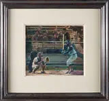 Lance Richbourg, Roberto Clemente, 1994, oil on board