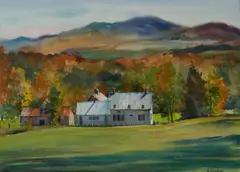 Bernard Gerstner, Farm in Autumn