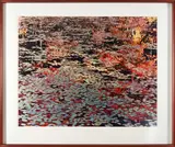 John Wawrzonek, Lily Pond with Reflections, Walden Reservation, 1990, Dye transfer print; titled