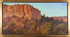 Barry McCuan, Near T'sankawi III, oil on canvas