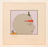 Peter Max, Psychedelic Head, 1960s