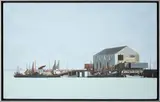 Arthur Morris Cohen, MacMillan Wharf, Provincetown, oil on canvas