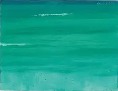 Marine Study #413 by Alex Katz, 1999, Öl auf Hartfaser, sold Nov 2019