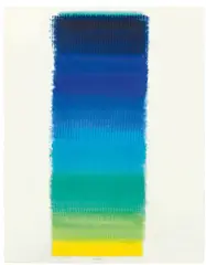 Ohne Titel by Heinz Mack, 1994, Farbkreiden auf Papier, sold Jun 2018