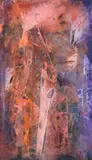 Ohne Titel by Fred Thieler, 1966, Mischtechnik auf Leinwand, sold Jun 2015