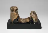 Henry Moore, Three Piece Reclining Figure: Maquette Nr. 1