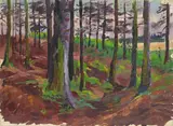 Karl Schmidt-Rottluff, Wald bei Rottluff