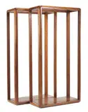 Gerald McCabe, Vitrines (2), c. 1970, Shedua, glass