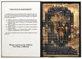 Lincoln in Dalivision by Salvador Dalí, 1974, Bronze relief in velour clamshell case, sold Dec 2012