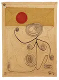 Untitled (Josephine Baker) by Alexander Calder, 1974, Hand-woven jute maguey tapestry, sold May 2012