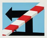 Allan D'Arcangelo, US Highway #1, 1978, Serigraph