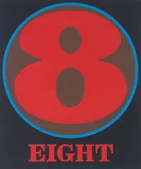 Numbers by Robert Indiana, 1968, Portfolio of ten silkscreens in color with letterpress, sold May 2012