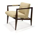 Edward Wormley, Lounge chair, c. 1955, Wood and upholstery