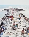 Massimo Vitali, Madima Vertical Wave Alternative, c. 2002, Offset lithograph