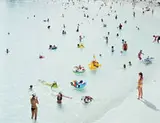 Massimo Vitali, Untitled (Landscape with Figures), c. 2002, Offset lithograph