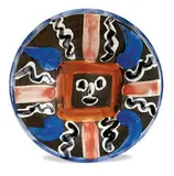 Face no. 54 by Pablo Picasso, 1963, White earthenware clay, sold May 2012
