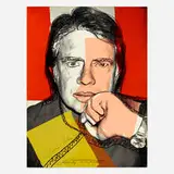 Jimmy Carter I by Andy Warhol, 1976, screenprint in colors on Strathmore Bristol, sold Jun 2021