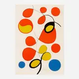 Alexander Calder, Ballons et cerf-volants, c. 1970, lithograph in colors