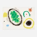Le Lézard aux plumes d'or by Joan Miró, 1967, lithograph in colors, sold Jun 2021