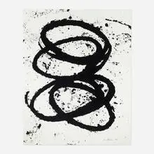 Richard Serra, T.E. Sparrows Point, 1998, etching on Somerset Satin tan paper