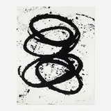 Richard Serra, T.E. Sparrows Point, 1998, etching on Somerset Satin tan paper
