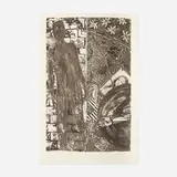 Jasper Johns, Poems by Wallace Stevens, 1985, bound volume with complete text and one etching with aquatint on English mould-made T. Edmonds paper
