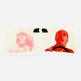 Vito Acconci, Car Crash, 1984, photoetching, aquatint, and embossing on two sheets of paper