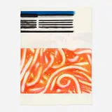 James Rosenquist, Forehead I, 1968, lithograph in five colors on Arches Cover paper