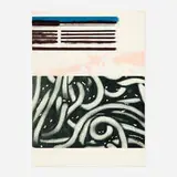 James Rosenquist, Forehead II, 1968, lithograph in four colors on Arches Cover paper