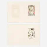 Le Gout Du Bonheur by Pablo Picasso, 1970, lithographs and screenprints in colors, sold Jun 2021