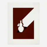 Patrick Caulfield, Arita Flask (from the White Ware Prints portfolio)