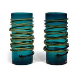attribution Joel Philip Meyers, vases, pair