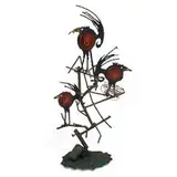 James Bearden, Red Bird sculpture