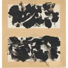 Fred Mitchell, Untitled Diptych, circa 1956 (pair of works)