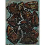 Cano Oakley, Modernist Abstraction (Irons), 1957