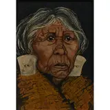 Dawn Huntley, Portrait of an Older Native American Woman