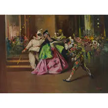 Giordano Giovanetti, At the Masquerade Ball